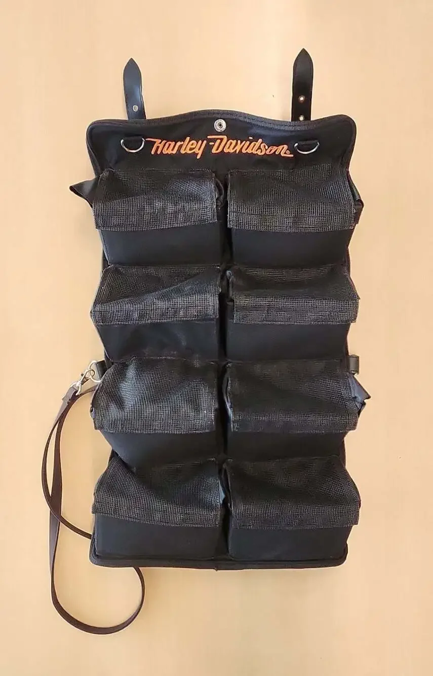Harley-Davidson Canvas Multi-Purpose Roll-Up Tool Bag